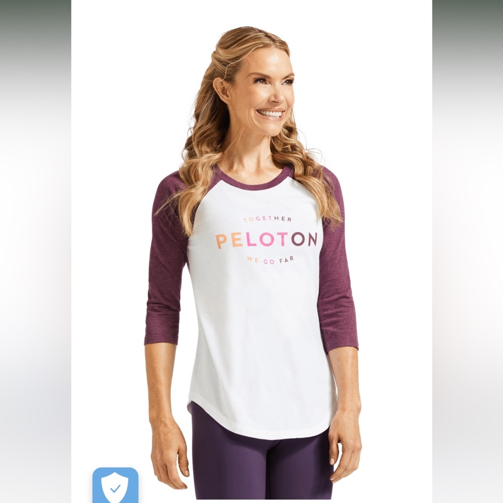 Peloton HO121 Long Sleeve Baseball Tee